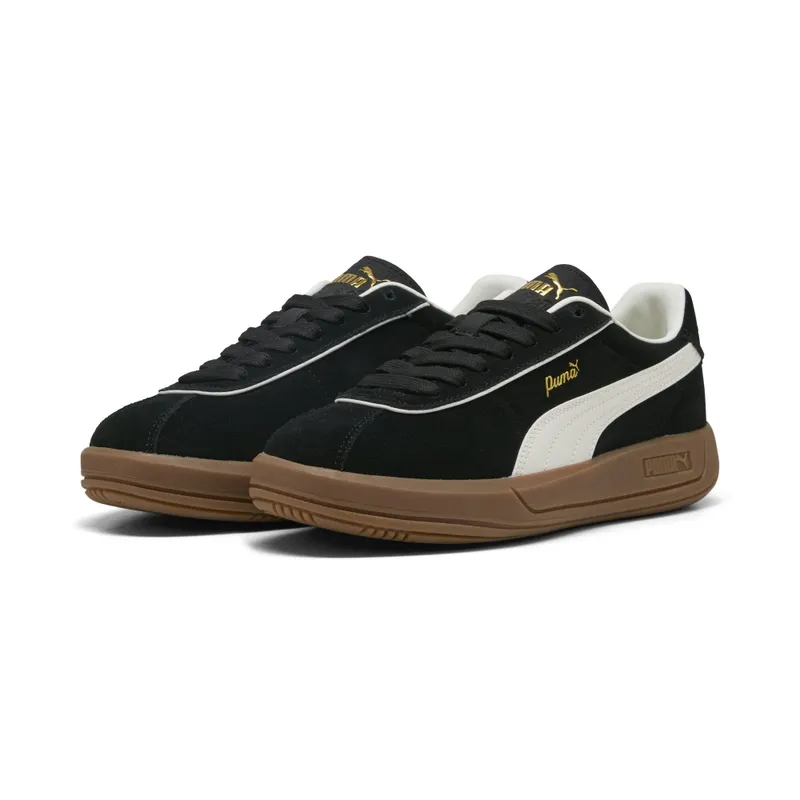 Puma Club Klassika Suede “Puma Black / Warm White” (400718_02)