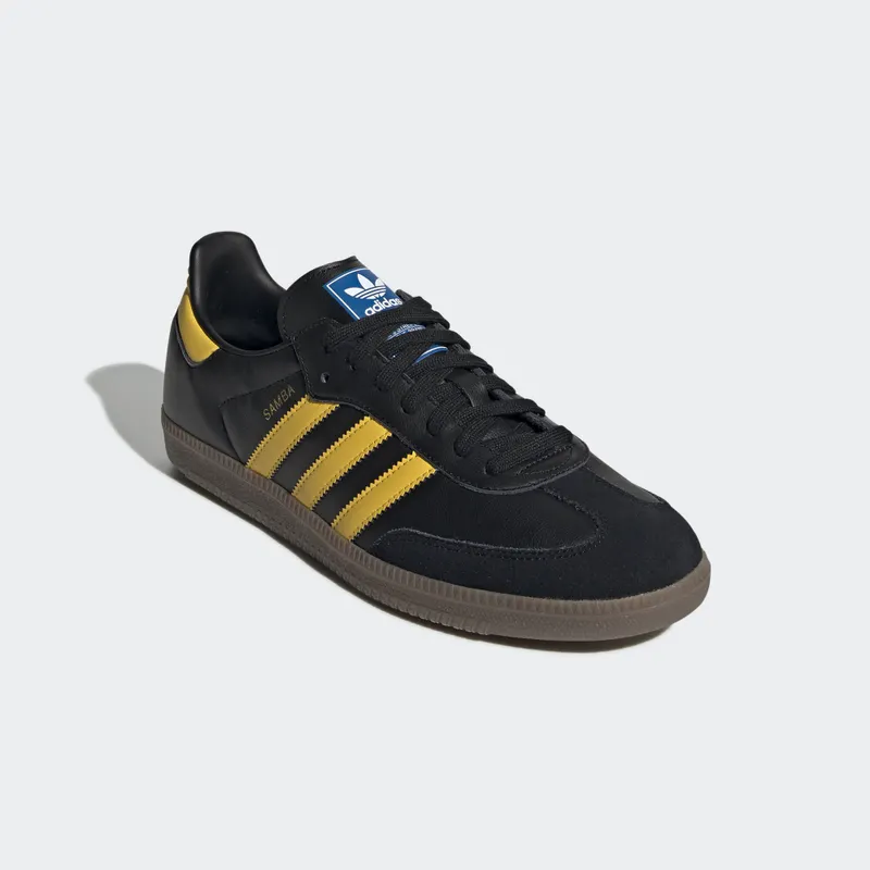 adidas  Samba OG Core Black Equipment Yellow Core Black/Equipment Yellow/Bluebird (EG9326)
