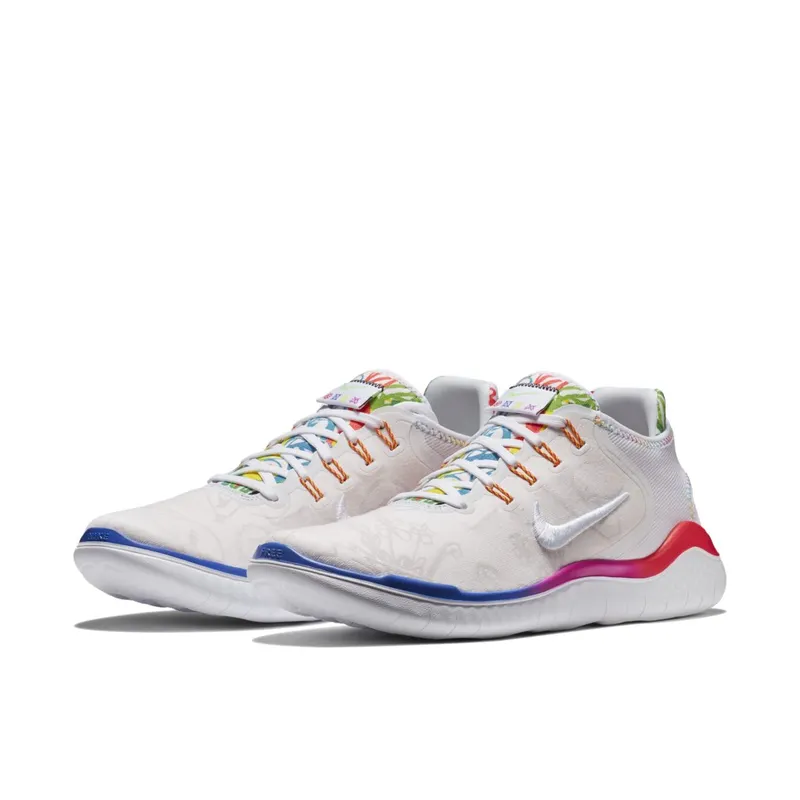 Nike Free RN 2018 Flabjacks White/Fuchsia Blast-Dynamic Yellow-Black (AH3966-100)