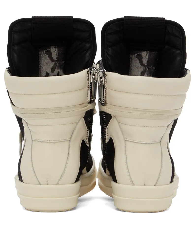 Rick Owens Gray Geobasket Sneakers (RU02B2894 LCC) (2)