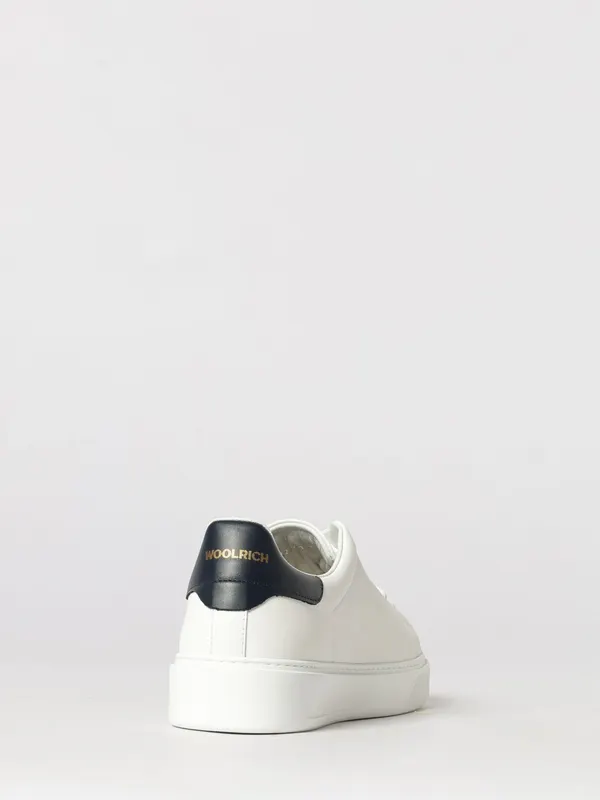Woolrich Leather Sneakers Blue (WFM261001A00A2) (2)