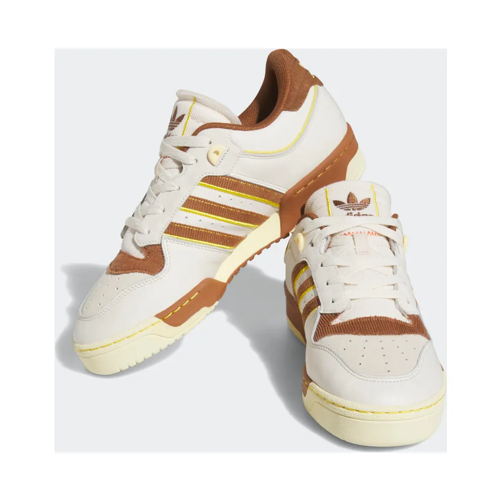 Adidas Rivalry Low 86 Chalk White / Wild Brown / Hazy Yellow (FZ6317)