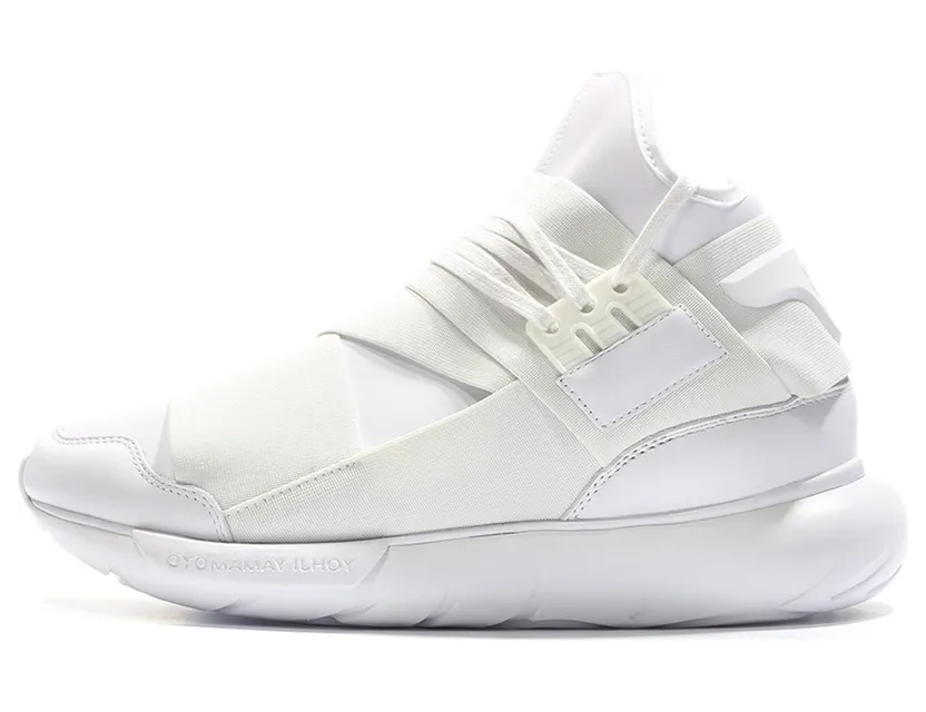 Y-3 Qasa High Triple White