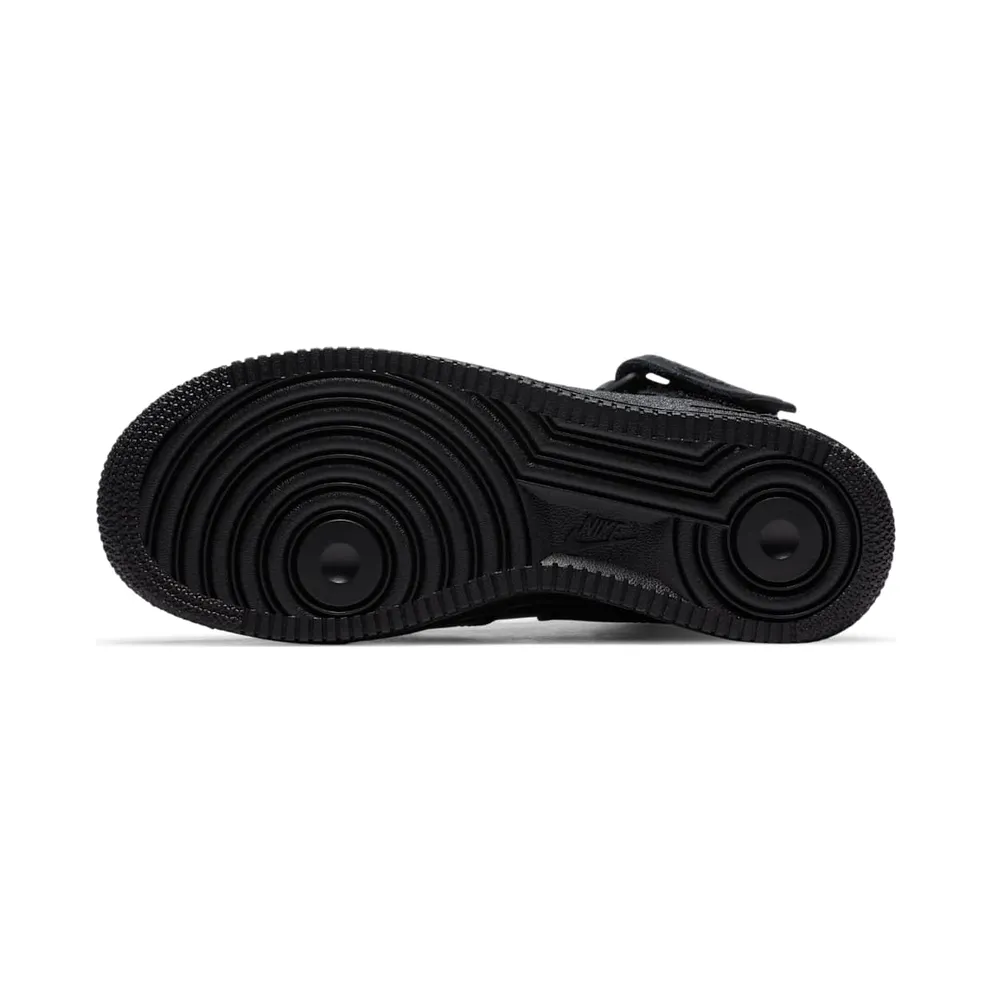Nike Air Force 1 Mid Black 2014 (GS) Black/Black (314195-004)