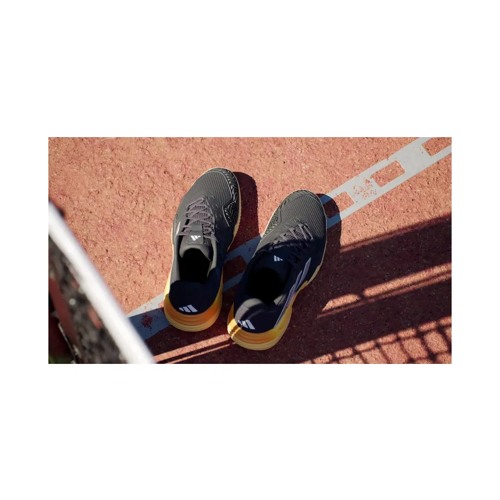 Adidas Barricade 13 Clay Tennis Shoes Aurora Black / Zero Metalic / Spark (IF0464)
