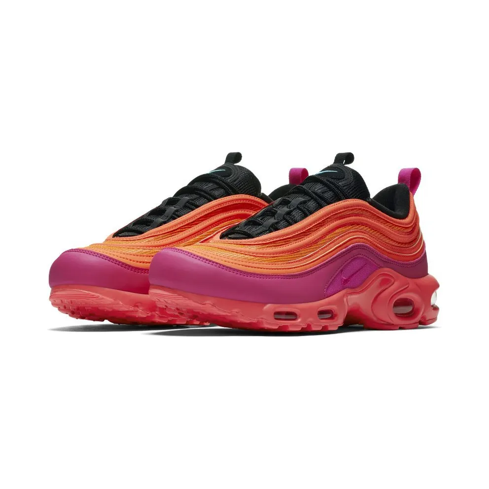 Nike Air Max Plus/97 Racer Pink Hyper Magenta Racer Pink/Hyper Magenta-Total Crimson (AH8143-600)