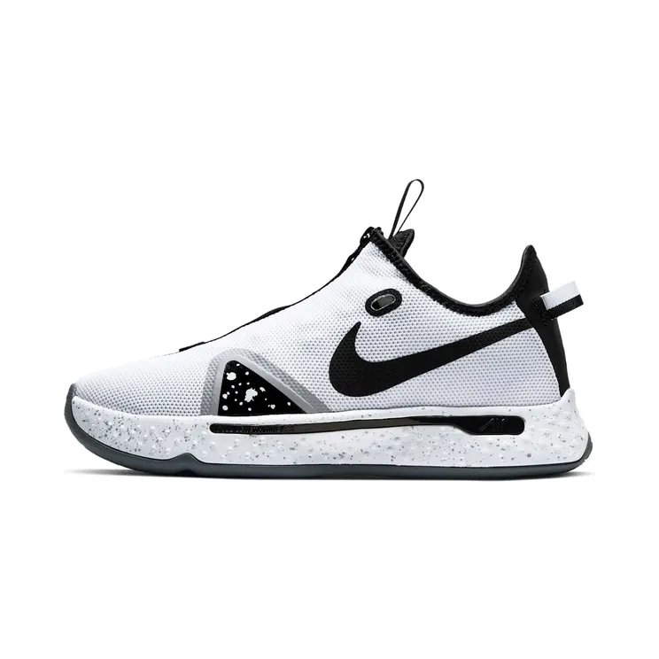 Nike PG 4 ‘Oreo’ “White / Pure Platinum / Black” (CD5079-100)