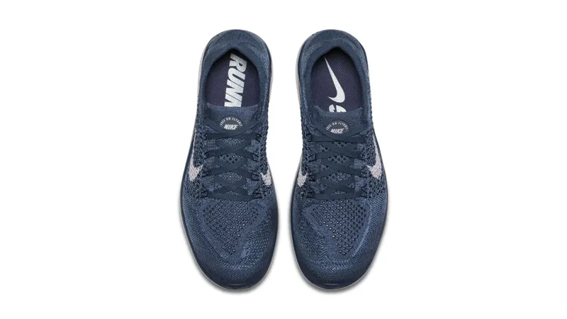 Nike  Free Rn Flyknit 2018 Squadron Blue Pure Platinum (W) Squadron Blue/Pure Platinum (942839-401)