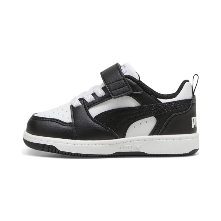 Puma Rebound v6 Lo “Puma White / Puma Black” (397420_01)