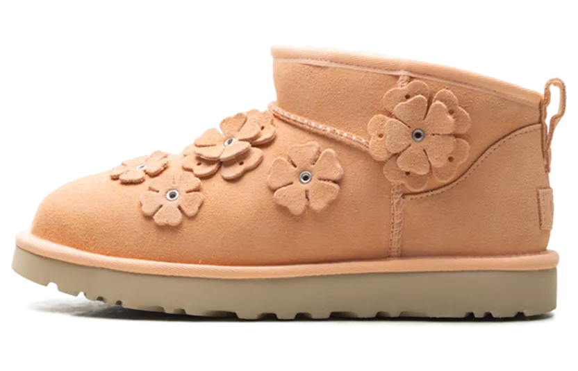 Ugg Classic Ultra Mini Fleur “Pink Bow” (1180012-TRF)