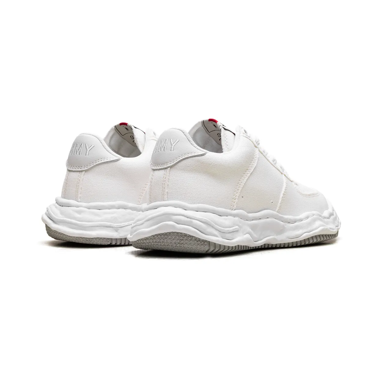 Maison Mihara Yasuhiro Wayne OG Sole Canvas Low “WHITE” (A10FW720-WHT) (2)