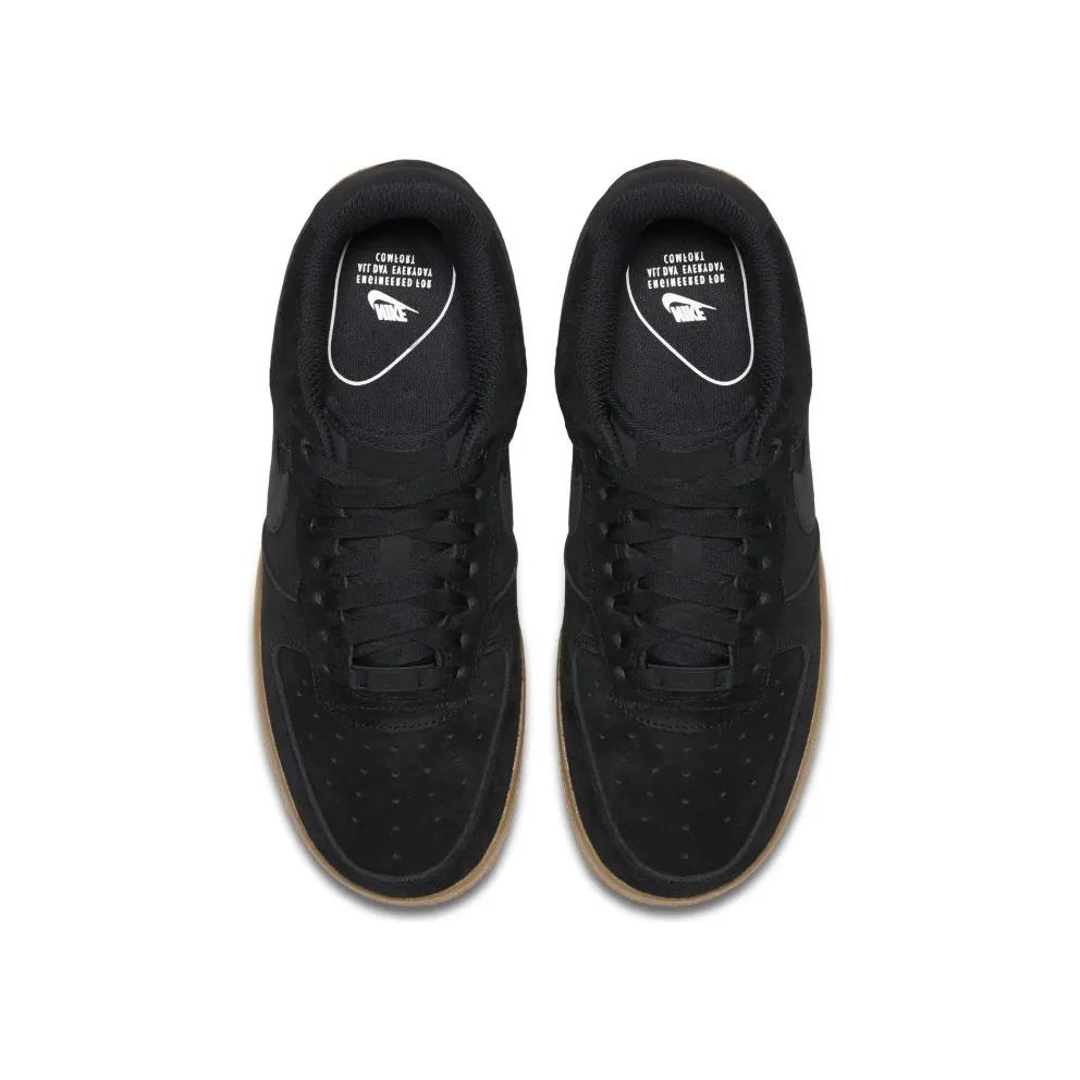 Nike Air Force 1 Low Black Gum (W) Black/Black-Gum Medium Brown (AA0287-002)