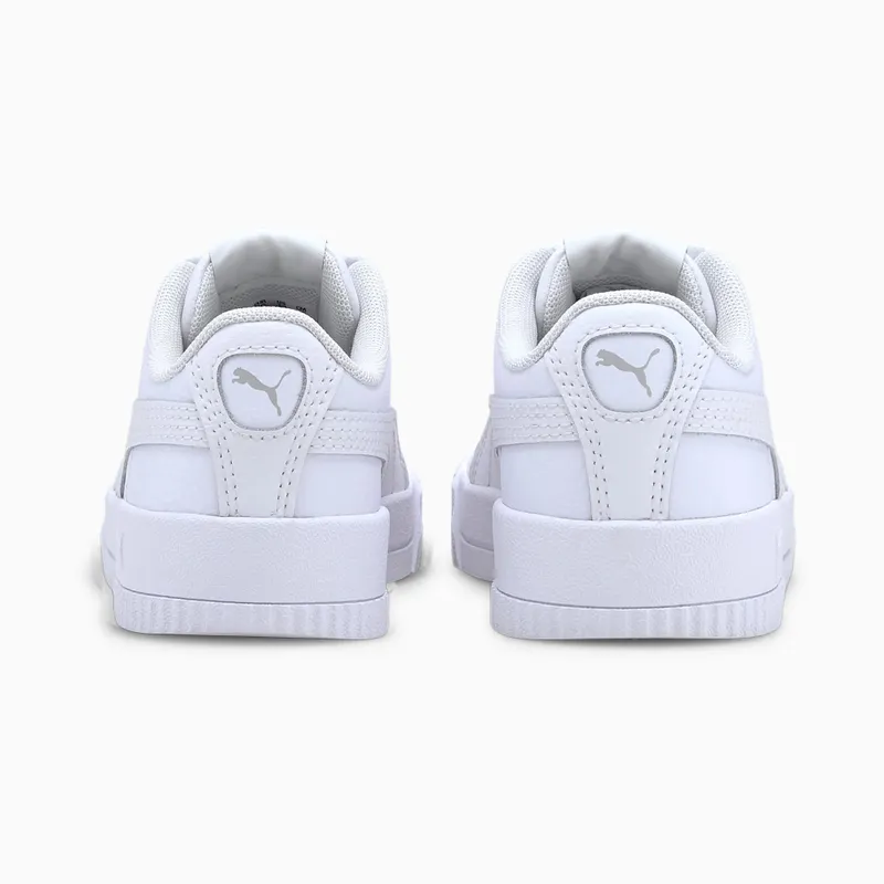 PUMA Carina L Kids’ White/Gray Violet (370678-19)