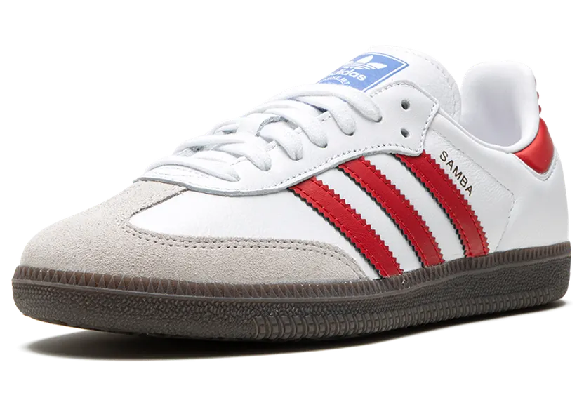 adidas Samba OG “White Scarlet”: fris wit met een rode knipoog (3)