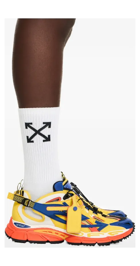 Off-White The Be Right Back Open low-top “Yellow” (OMIA29SS26FAB0011884)