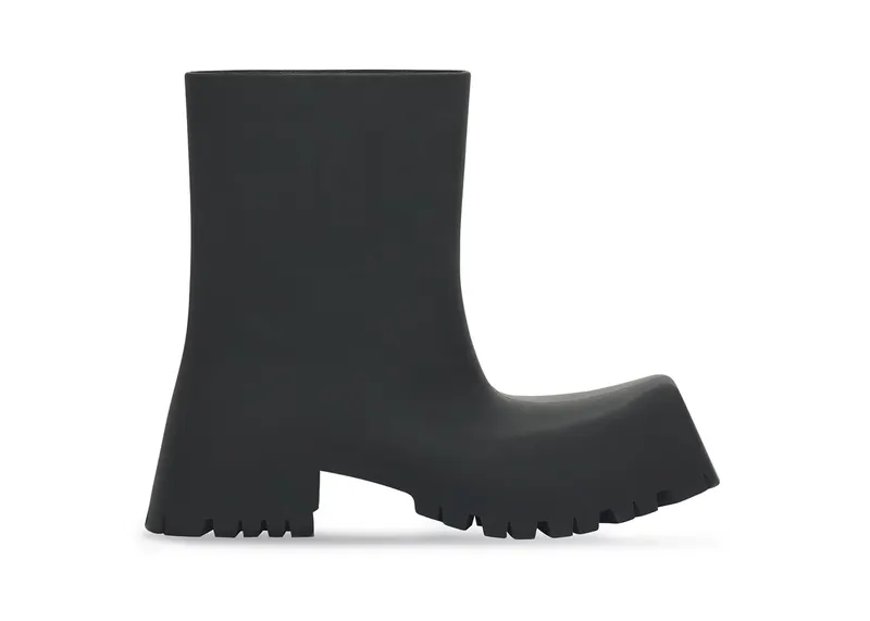 Balenciaga Trooper Rubber Boot Black (680660W0FO81000)
