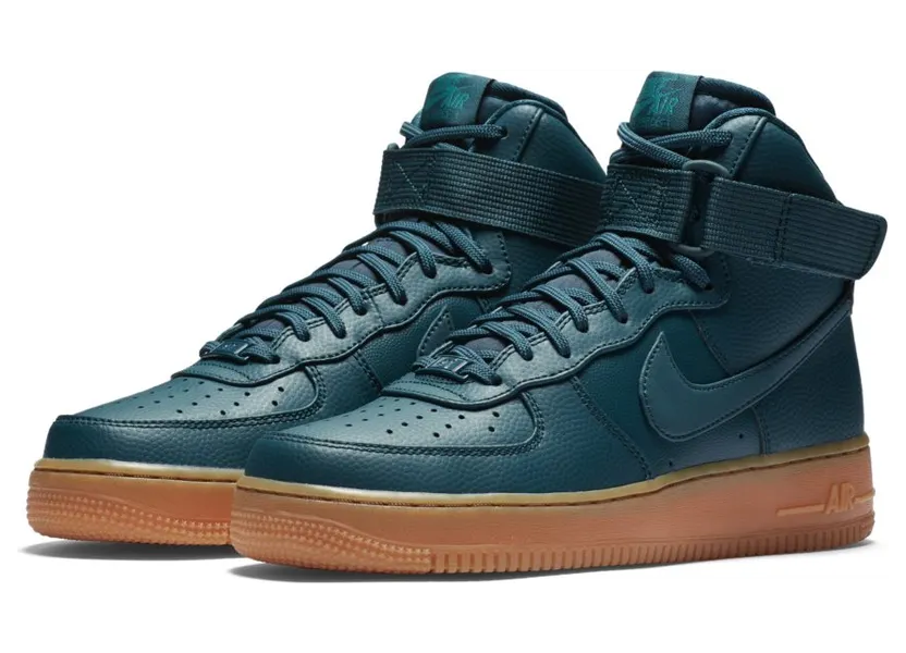 Nike Air Force 1 Hi Midnight Turquoise (860544-300)