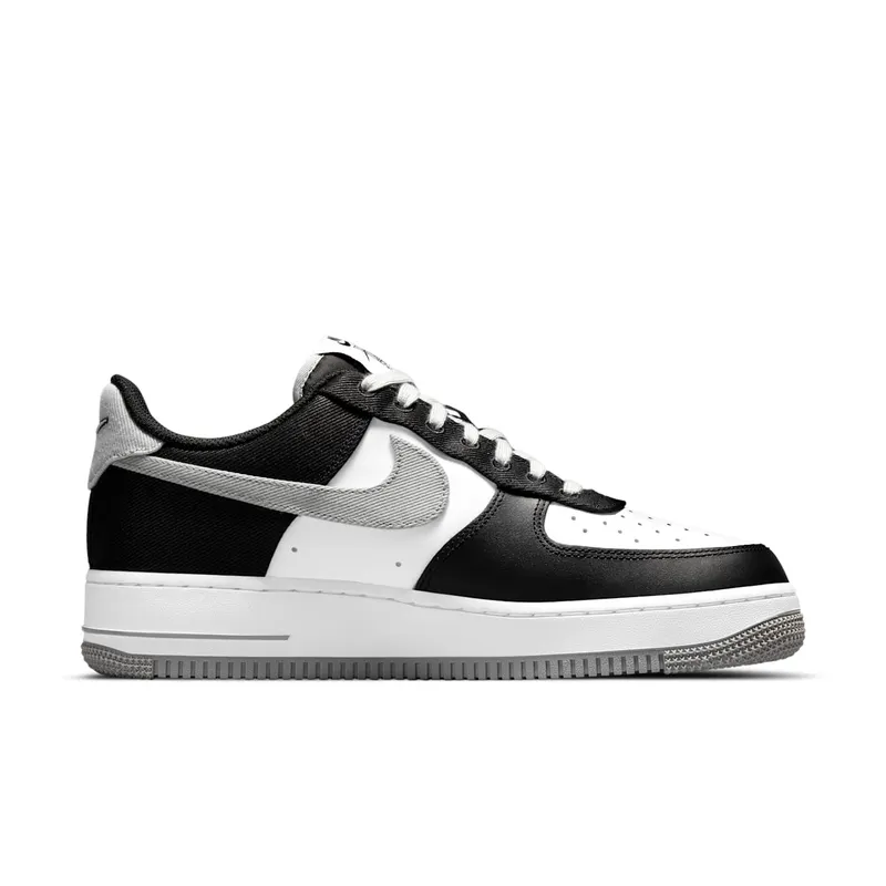 Nike Air Force 1 LV8 EMB ‘Black Flat Silver’ (2021) (CT2301-001)