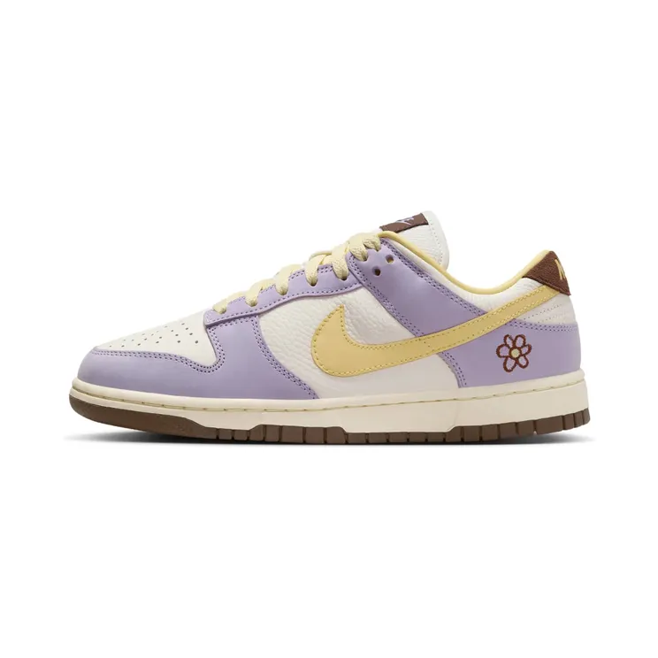 Nike Dunk Low Premium “Lilac Bloom / Sail / Coconut Milk / Soft Yellow” (FB7910-500)