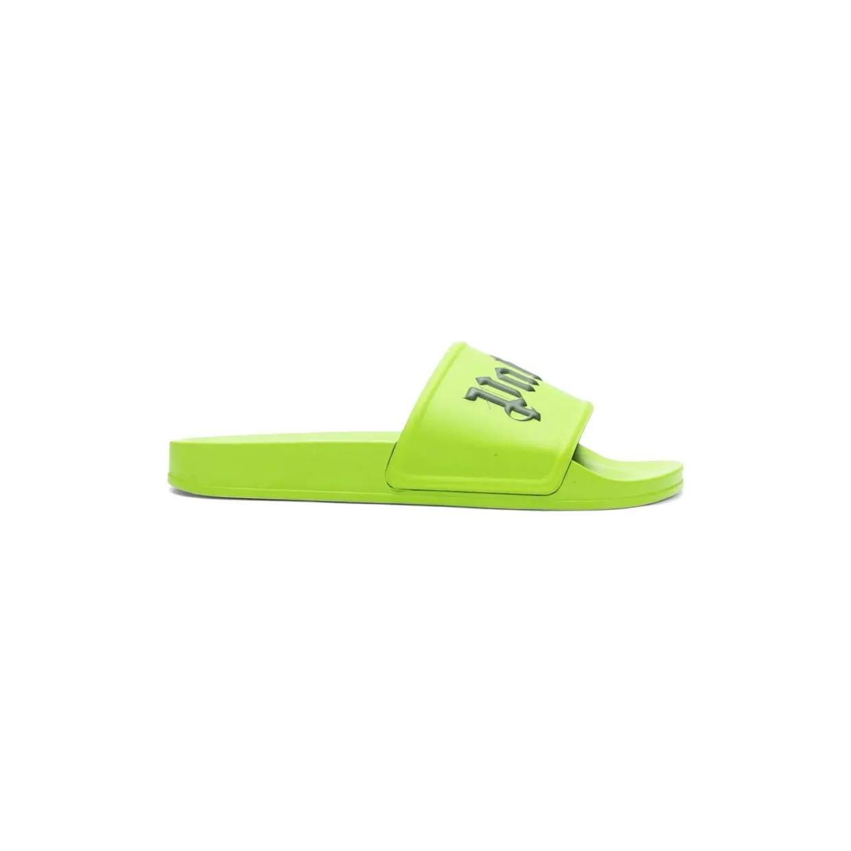 Palm Angels Pool Slides Light Green (PMIC001S22PLA0015055)