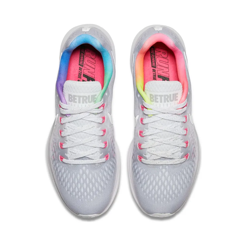 Nike Air Zoom Pegasus 34 Be True 2017 (W) Pure Platinum/White-Pink Blast (899474-001)