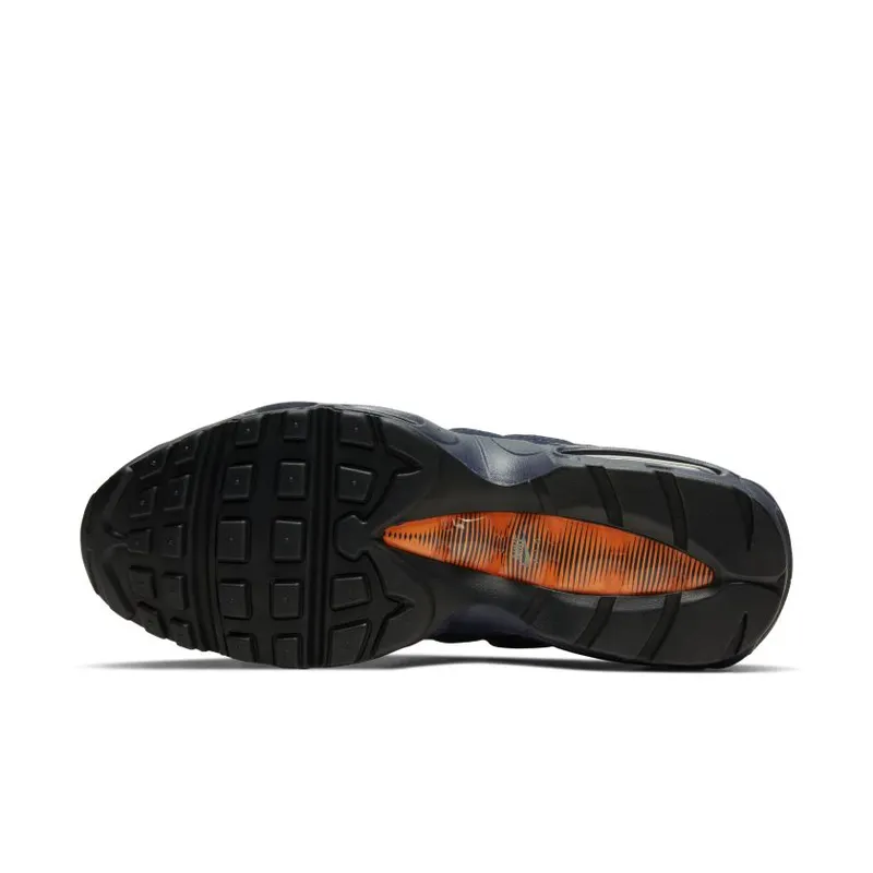 Nike Air Max 95 Logo Navy Orange (CW7477-400)