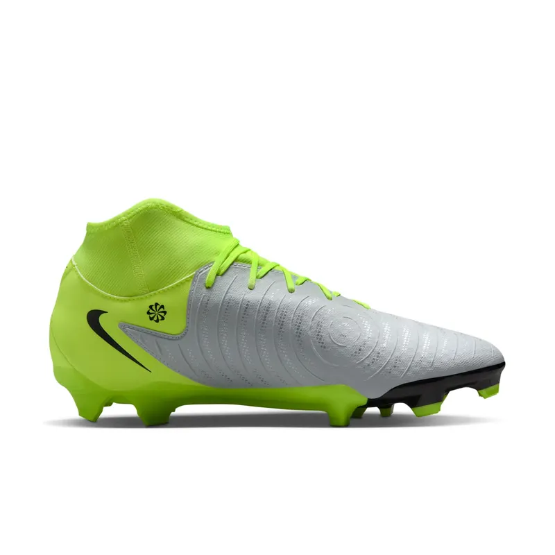 Nike Phantom Luna 2 Academy MG Metallic Silver Volt Black (FD6725-003)