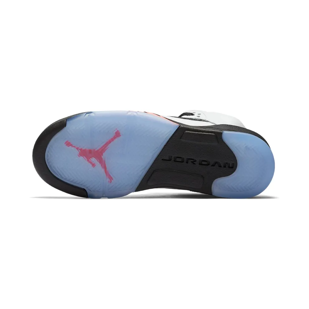 Jordan 5 Retro Sunblush (GS) White/White-Sunblush-Black (440892-115)