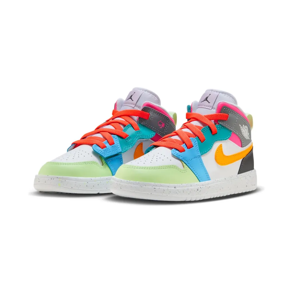 Jordan 1 Mid ALT SE White Dark Shadow Hyper Pink Taxi (FJ3462-100)