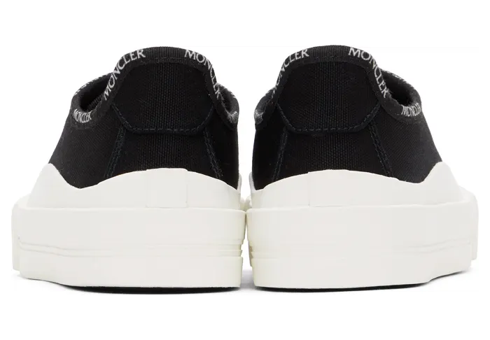 Moncler White Canvas Glissiere Sneakers (G109B4M7264002SS9) (4)