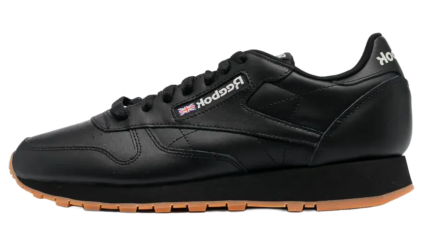 Reebok Classic Leather “Black/Pugry/Rbkg” (100008-493)