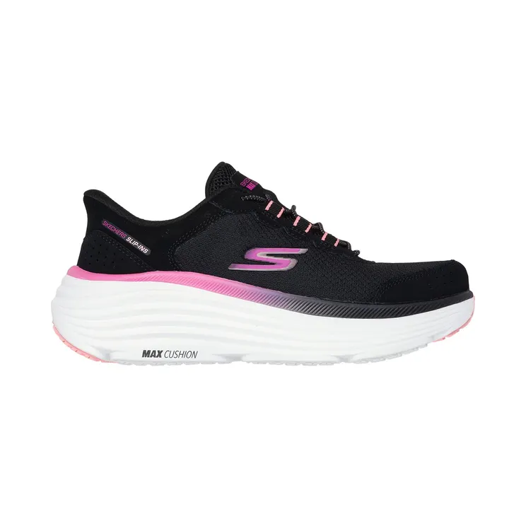 Skechers Slip-ins Max Cushioning Endeavour – Cardova “Black / Pink” (129474BKPK)