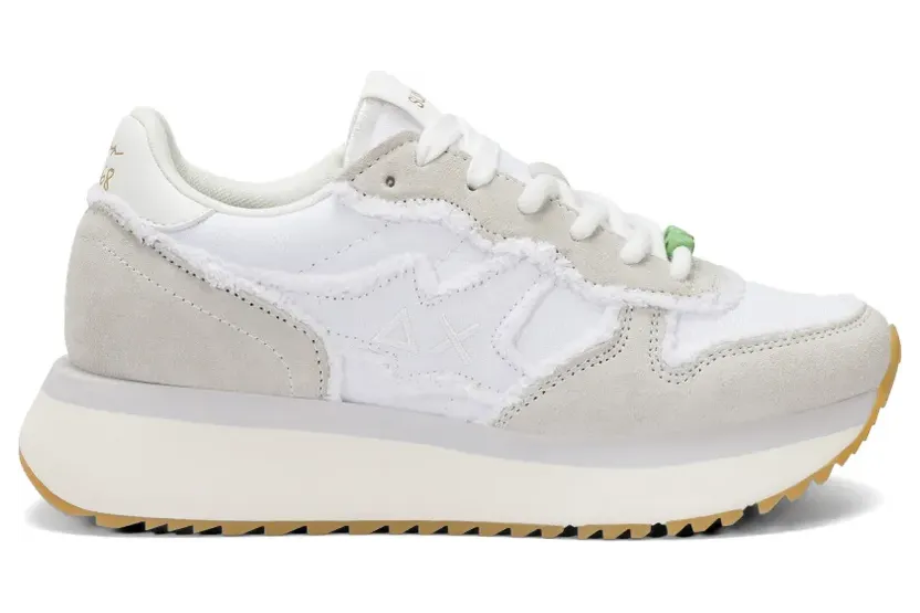 Sun68 Big Stargirl met geborduurd logo “White” (Z3622301)