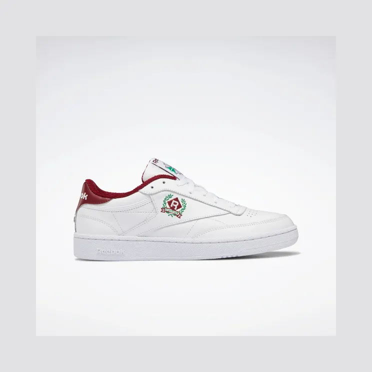 Reebok Club C 85 Schoenen Cloud White / Cloud White / Classic Burgundy
