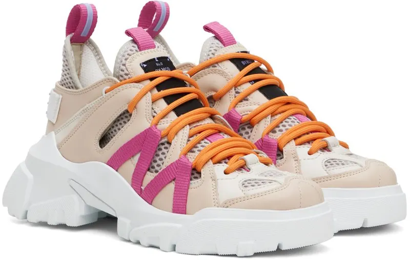 MCQ SSENSE Exclusive Beige Orbyt 2.0 8007 Lunar & Punk Pi (700696R2889)