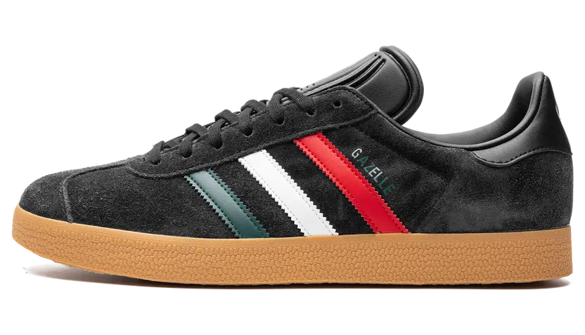 Adidas Gazelle “Black / Red / Green” (IF6868)