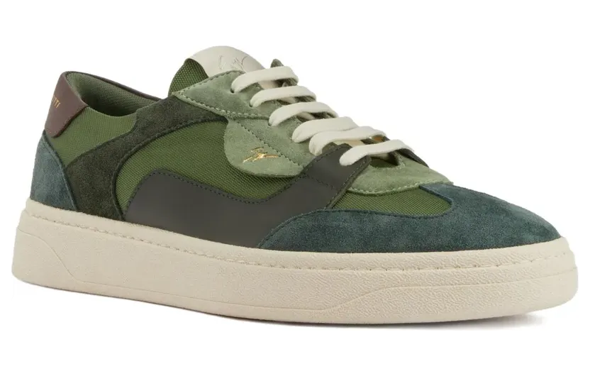 Giuseppe Zanotti GZ94 low-top sneakers met vlakken – Groen (RU50018004)