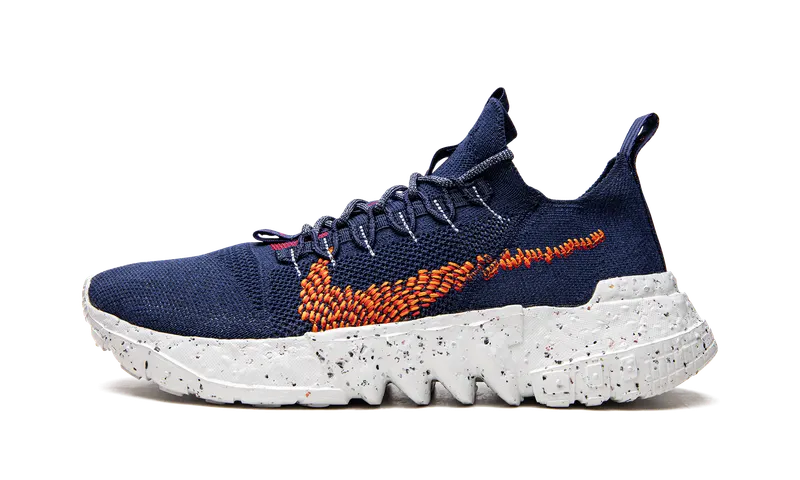 Nike Space Hippie 01 “Obsidian/Orange” (DN0010-400)