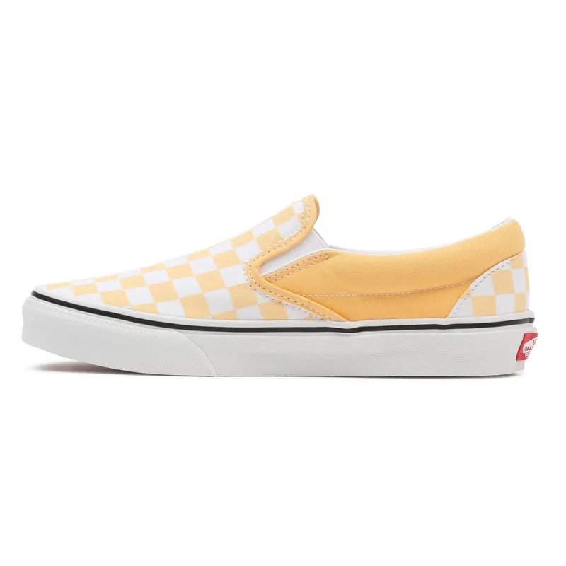 VANS Checkerboard Classic Slip-on Shoes Yellow (VN000XG8AZV)