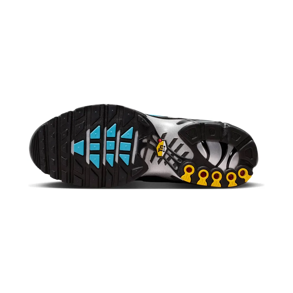Nike Air Max Plus Premium “Black / Chrome / Gamma Blue” (IM9624-001)