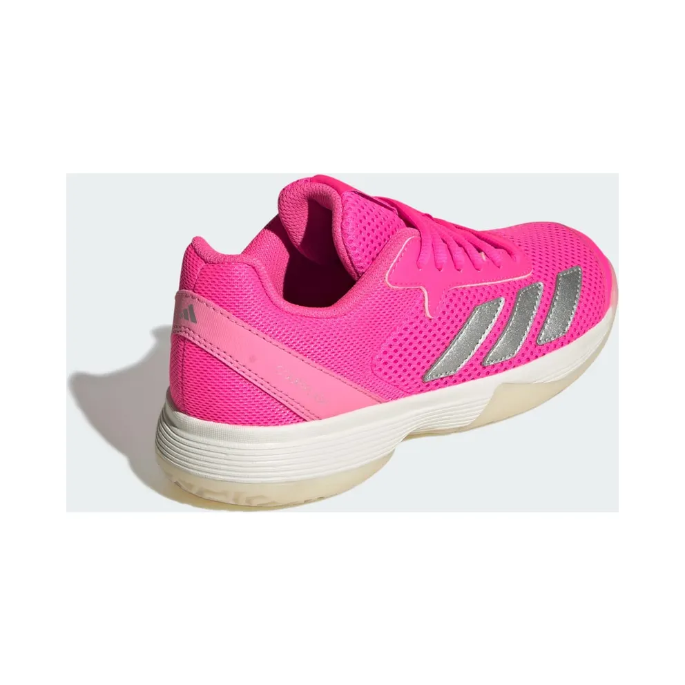 Adidas Courtflash Tennis Kids Lucid Pink / Silver Metallic / Bliss Pink (JH5125)