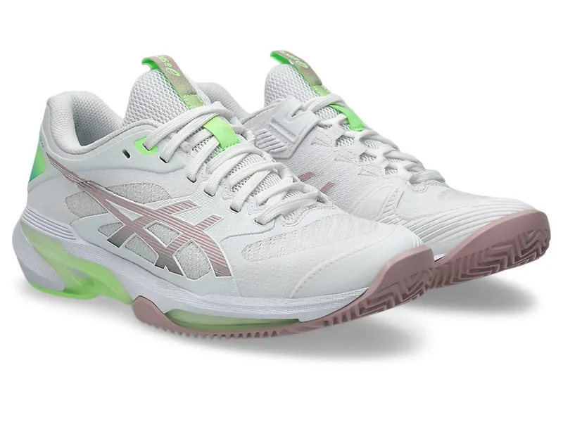 ASICS SOLUTION SPEED FF 4 CLAY “White / Morganite” (1042A305-100)