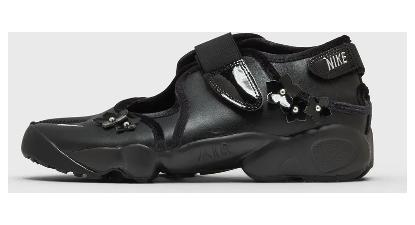 Nike Air Rift Black Flowers