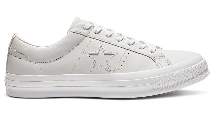 Converse Converse One Star Leather Low Top White/white/white (162884C)
