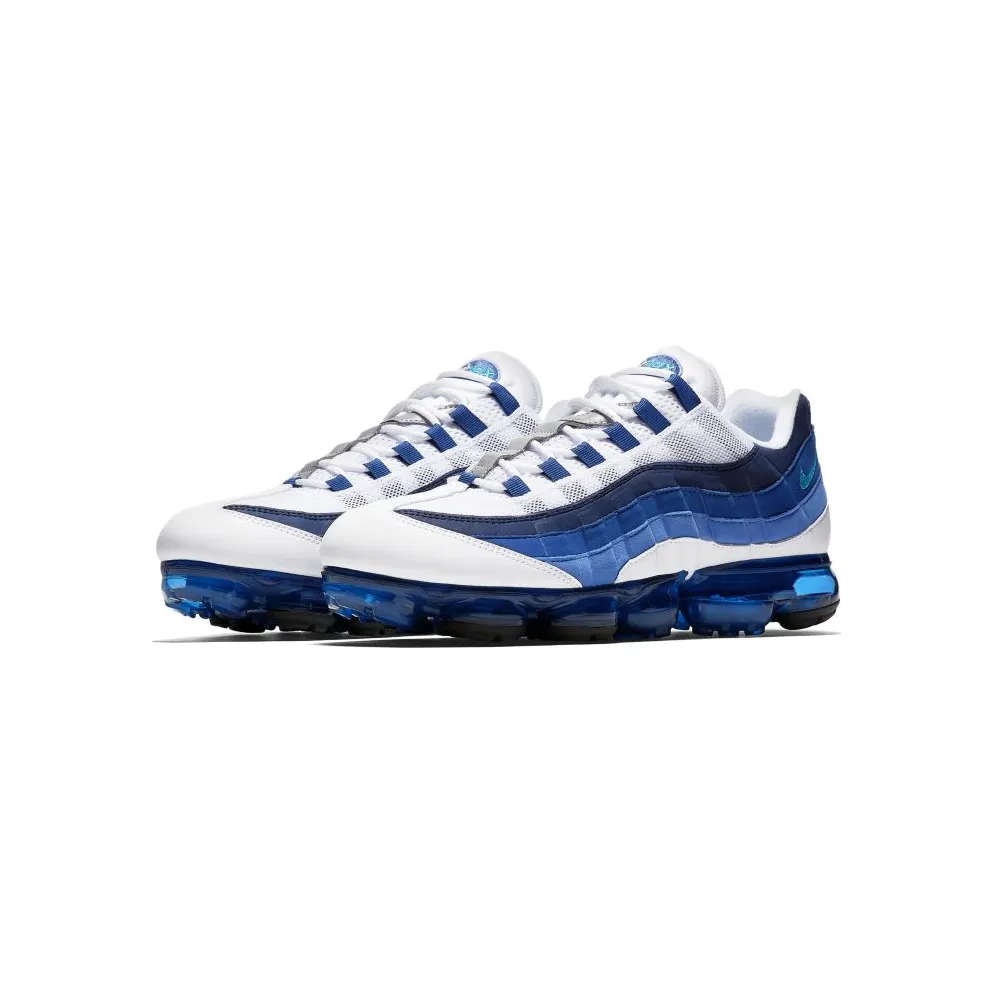 Nike Air VaporMax 95 Slate White/New Green-French Blue-Lake Blue (AJ7292-100)