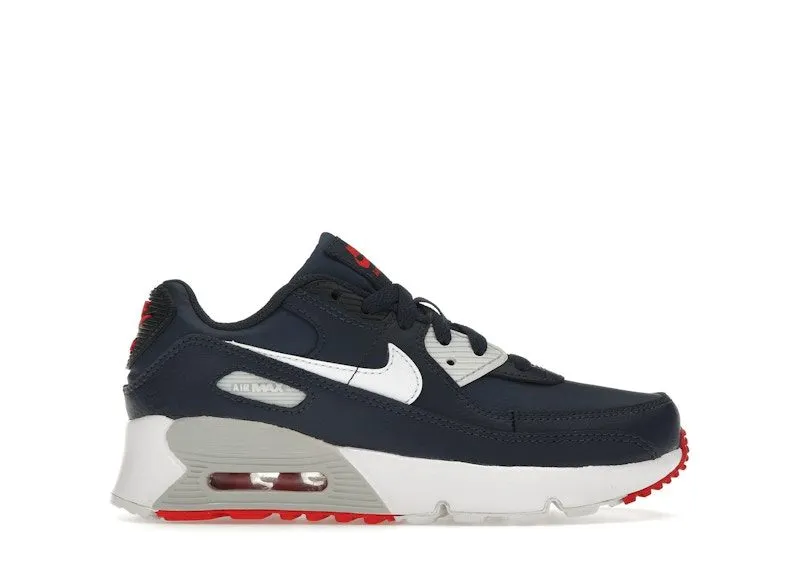 Nike Air Max 90 Leather Obsidian Track Red (DV3608-400)
