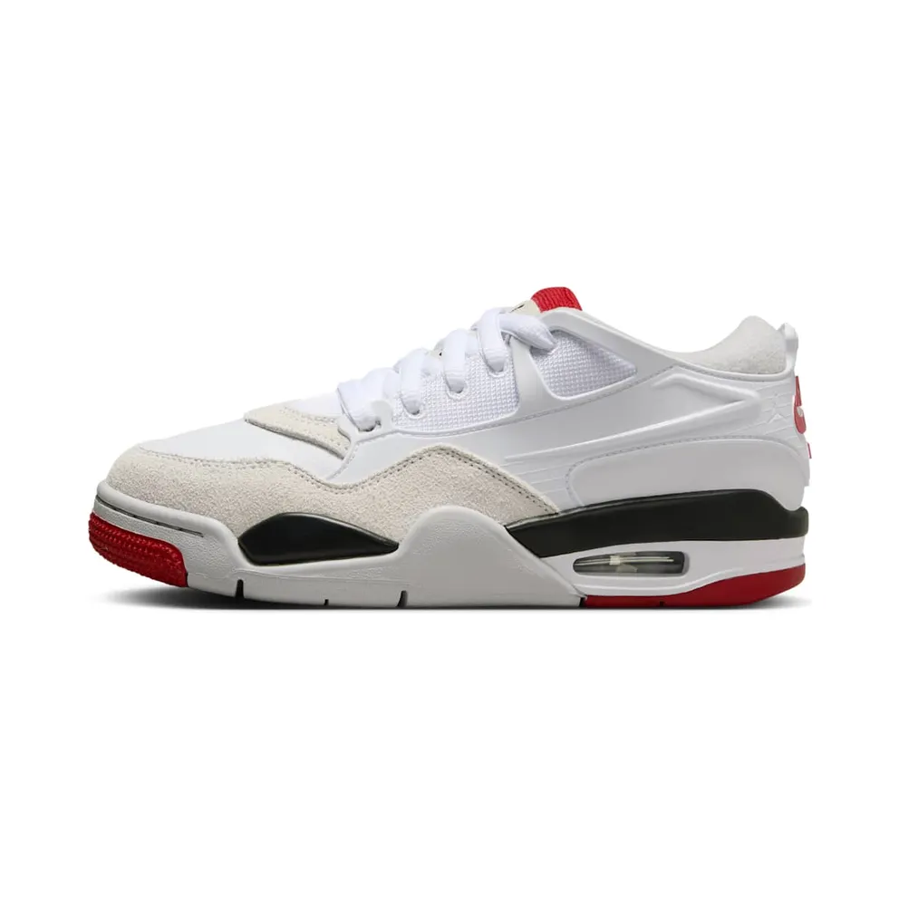 Jordan 4 RM White Black Neutral Grey Varsity Red (FQ7938-102)