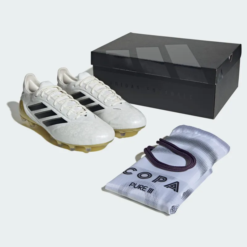 adidas Copa Pure 3 Elite AG Zero Metalic Core Black Gold Metallic (JR2116)