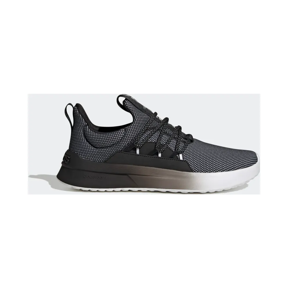 adidas Lite Racer Adapt 4 Cloudfoam Lifestyle Running Slip-On Shoes Cloud White / Core Black / Cloud White (HR1798)