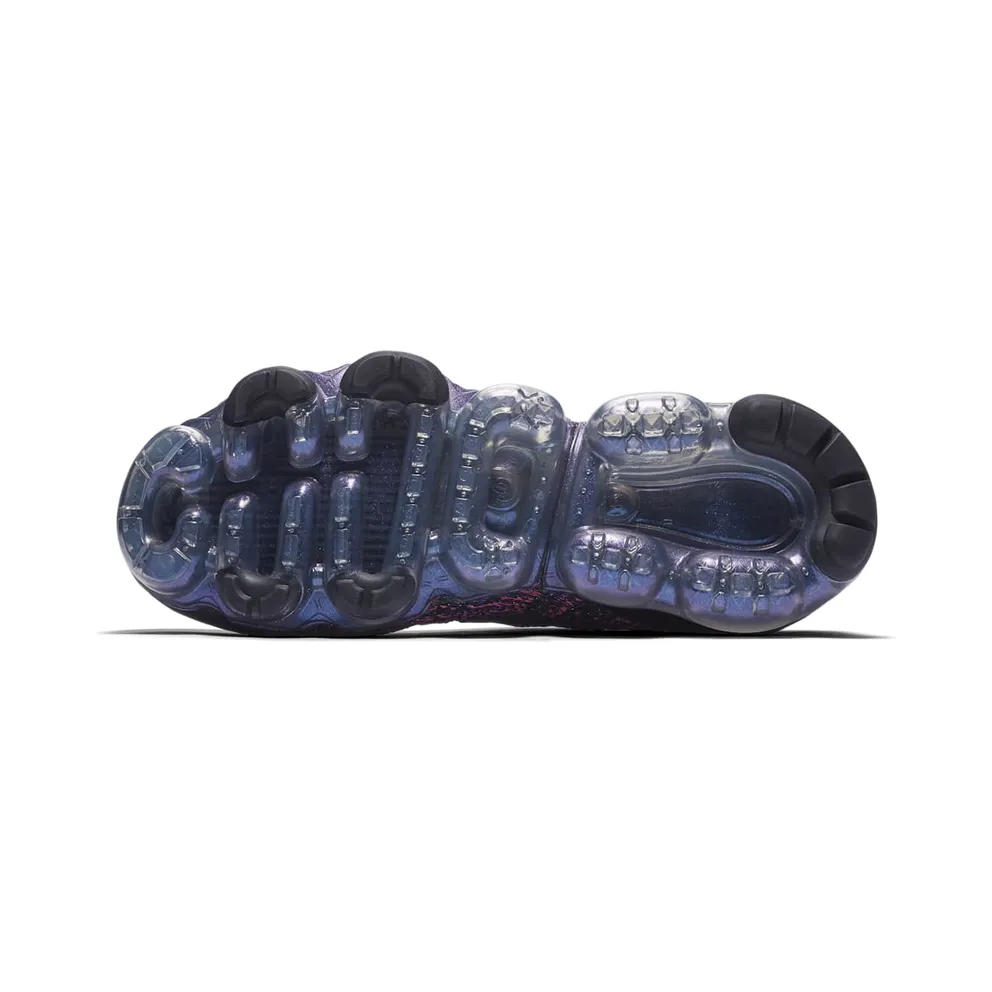 Nike Air VaporMax Flyknit 3 Throwback Future (W) Black/Blue Lagoon-Laser Fuchsia-Metallic Silver (AJ6910-003)
